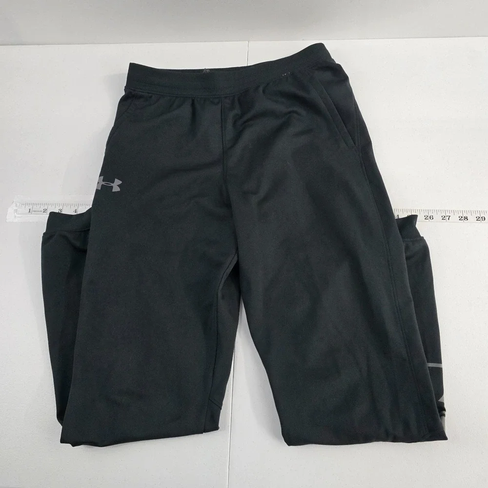 Under Armour Jogger pants sweat‎ YLG boys large mens black 7107
